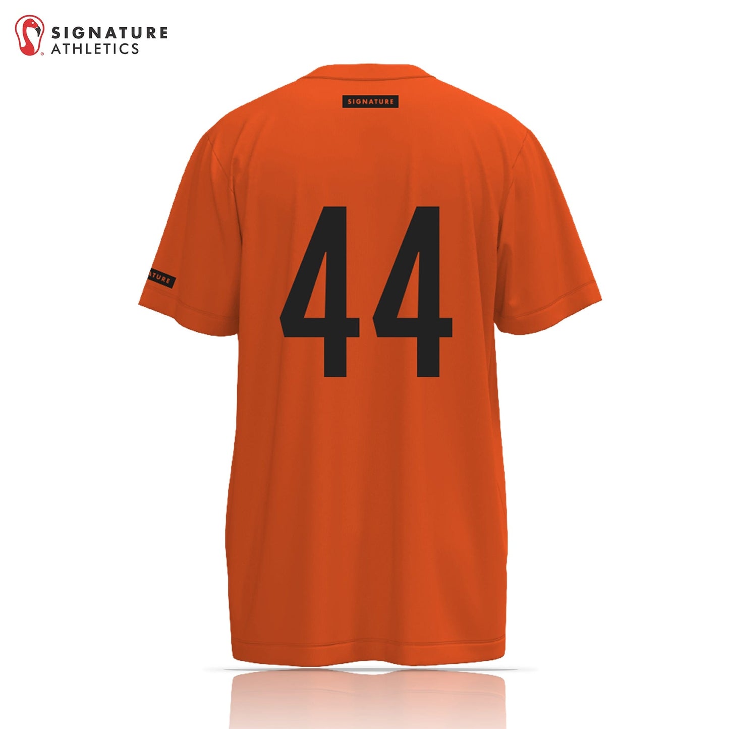 East Boston Soccer 1 Orange Short Sleeve Tech Tee Signature Lacrosse