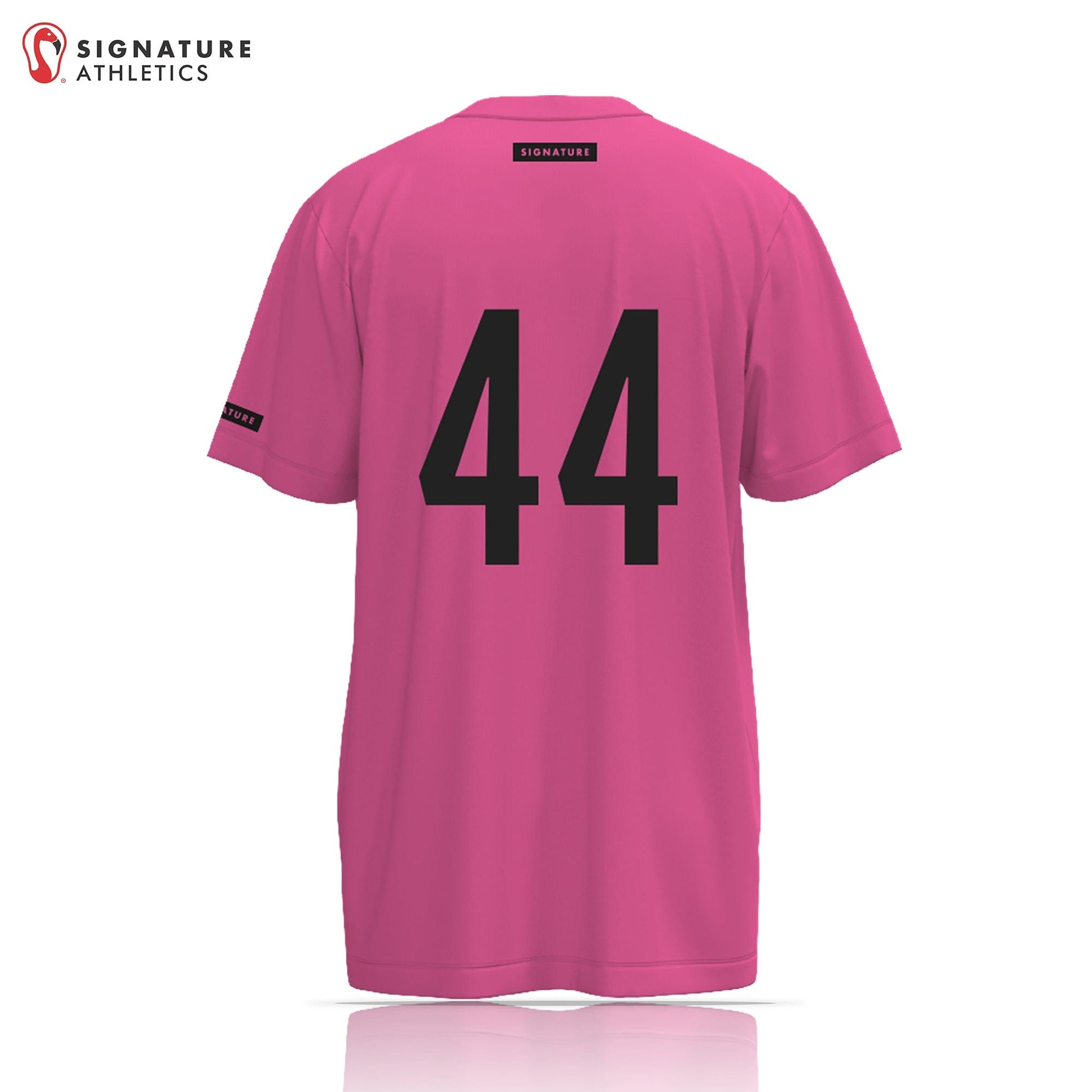 East Boston Soccer 1 Pink Short Sleeve Tech Tee Signature Lacrosse