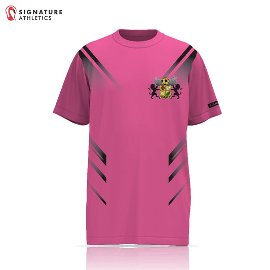 East Boston Soccer 1 Pink Short Sleeve Tech Tee Signature Lacrosse