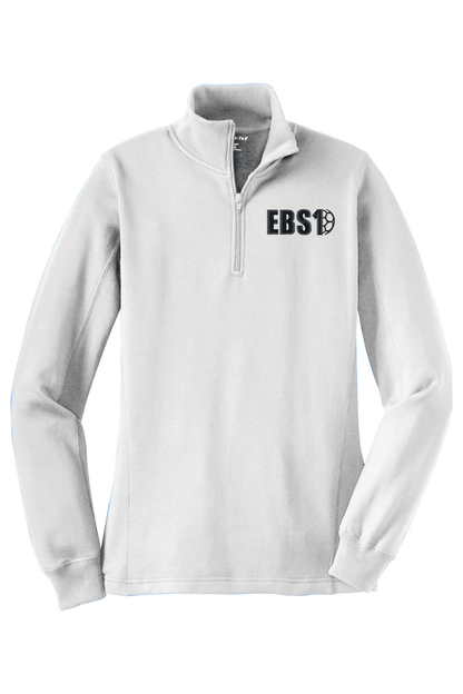 East Boston Soccer Adult Women's Embroidered Quarter-Zip Pullover Signature Lacrosse