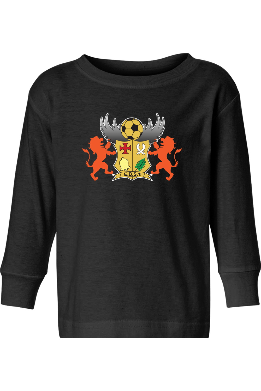 East Boston Soccer Toddler Long Sleeve T-Shirt Signature Lacrosse