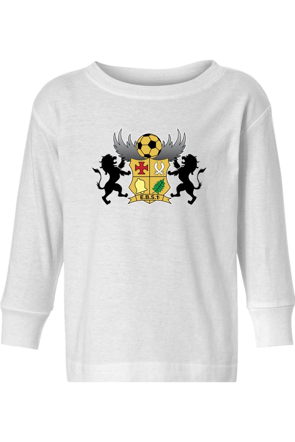 East Boston Soccer Toddler Long Sleeve T-Shirt Signature Lacrosse