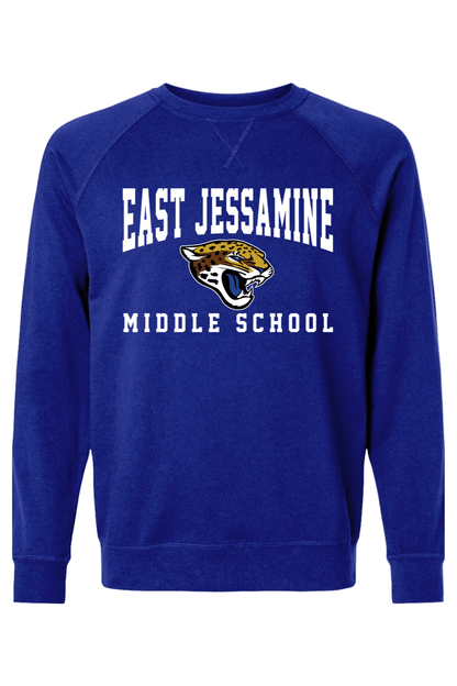 East Jessamine MSSC Adult Heavyweight Raglan Long Sleeve Signature Lacrosse