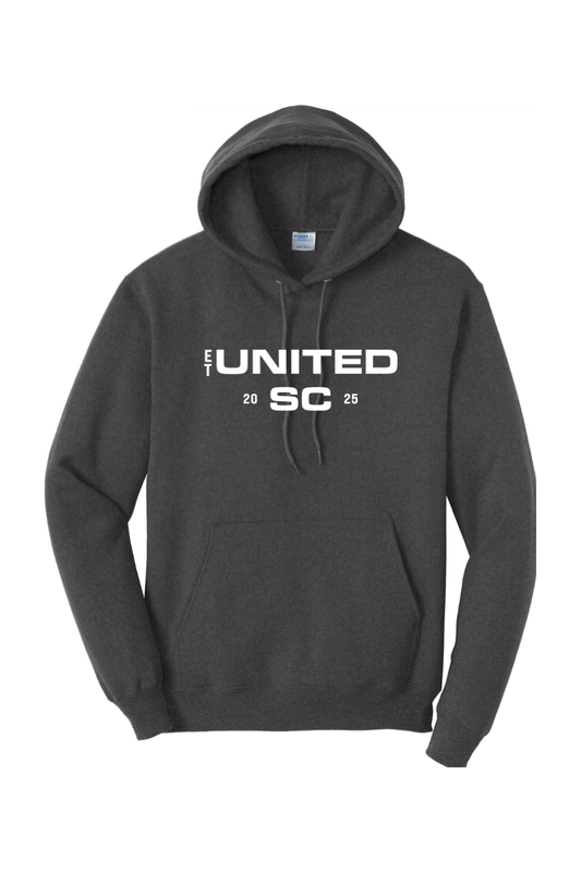 East Tennessee United Port & Company Core Fleece Pullover Hooded Sweatshirt Signature Lacrosse