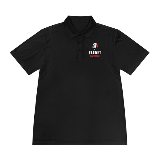 Eleget Lacrosse Adult Athletic Polo Signature Lacrosse