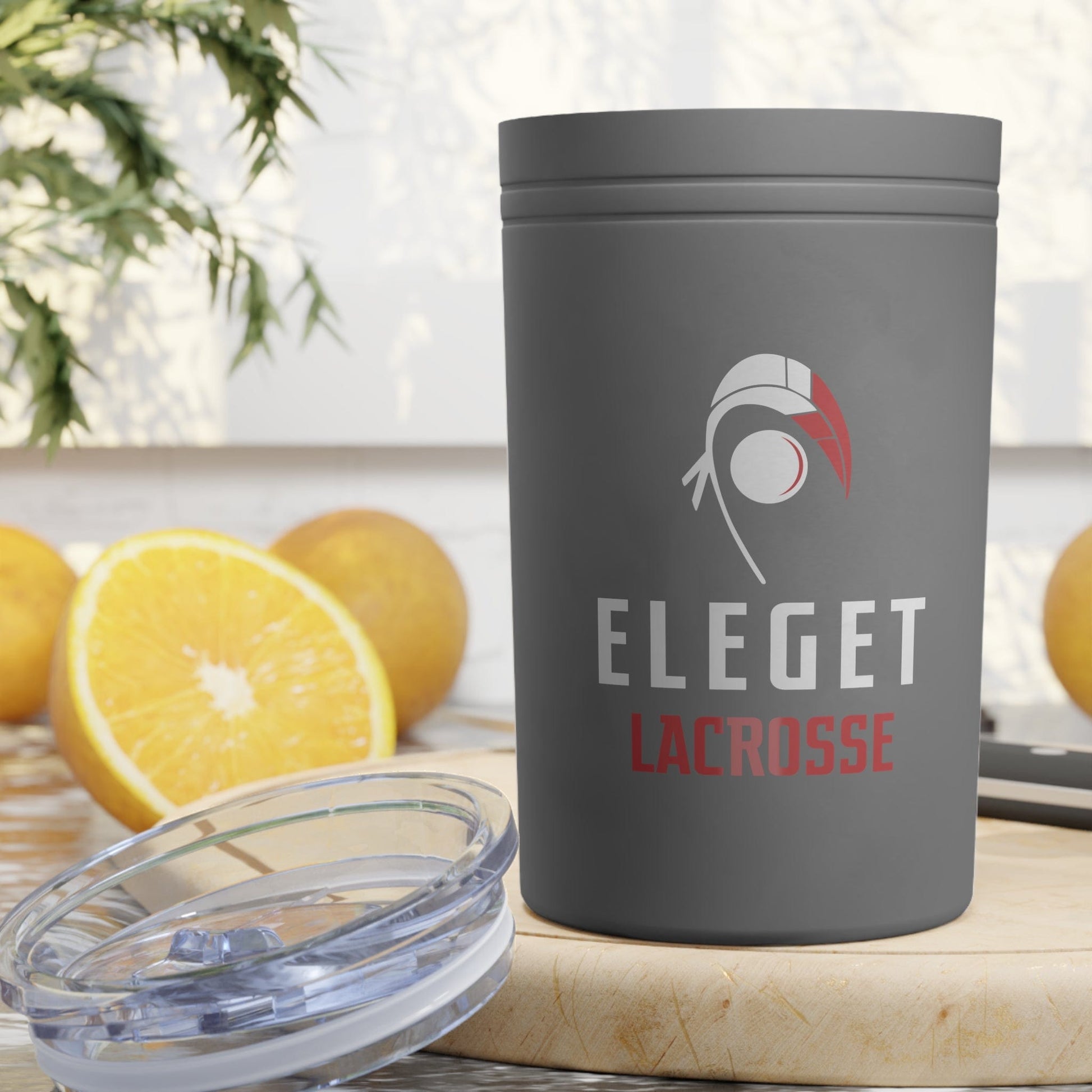 Eleget Lacrosse Vacuum Insulated Tumbler, 11 oz Signature Lacrosse