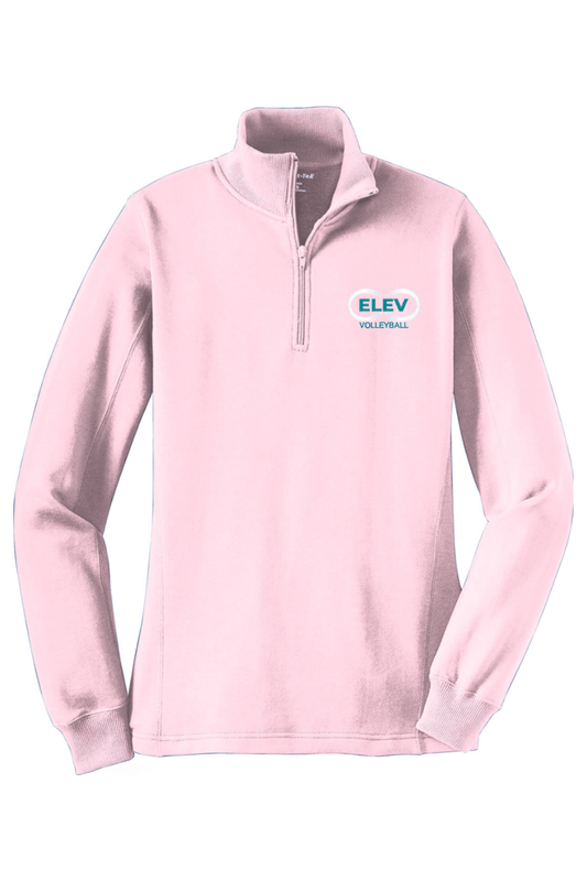 Elev8 Volleyball Adult Women's Embroidered Quarter-Zip Pullover Signature Lacrosse