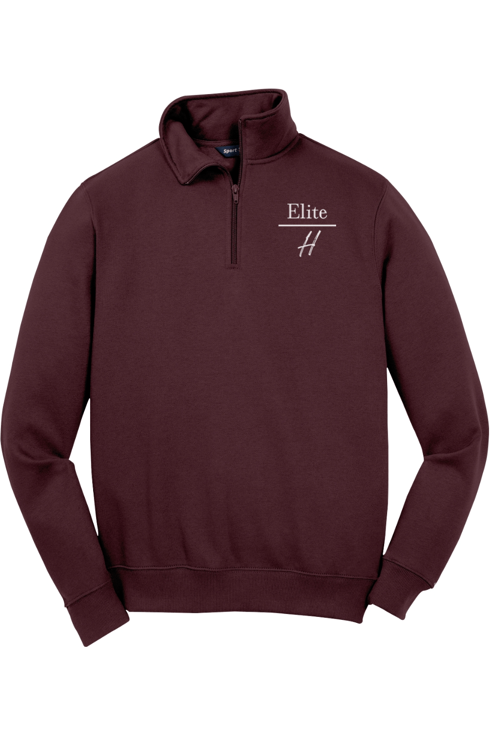 Elite H Adult Embroidered Quarter-Zip Pullover Signature Lacrosse