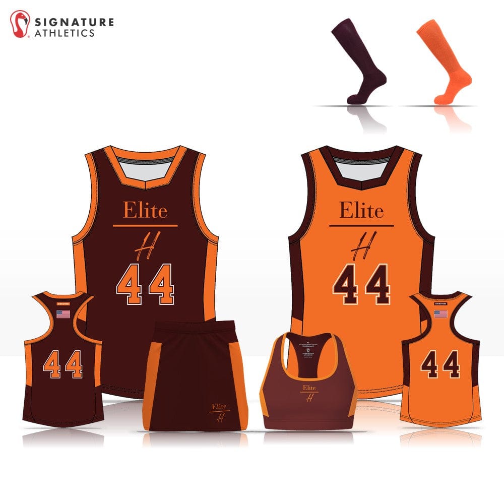 Elite H FH Women's 6 Piece Player Package Signature Lacrosse