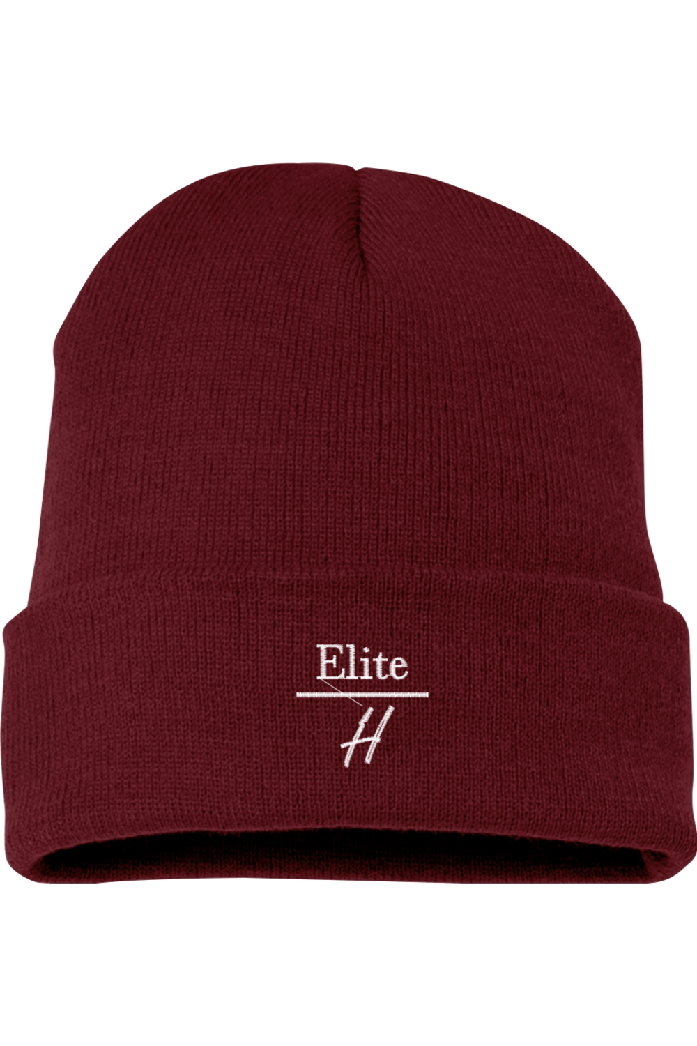 Elite H FH Yupoong Classics Cuffed Beanie Signature Lacrosse