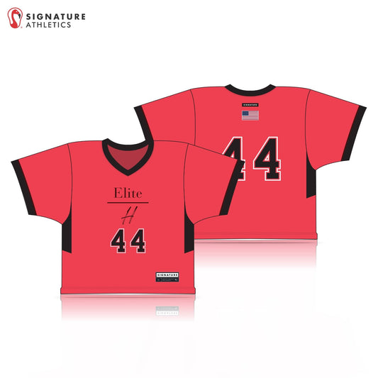 Elite H Field Hockey Men's Player College Red Jersey Signature Lacrosse