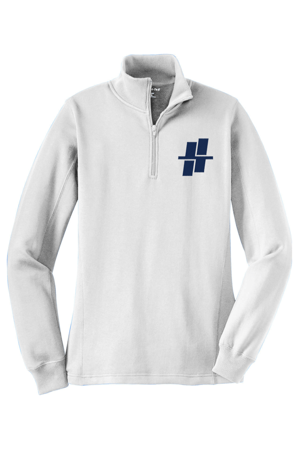 Elite Sports Adult Women's Embroidered Quarter-Zip Pullover Signature Lacrosse