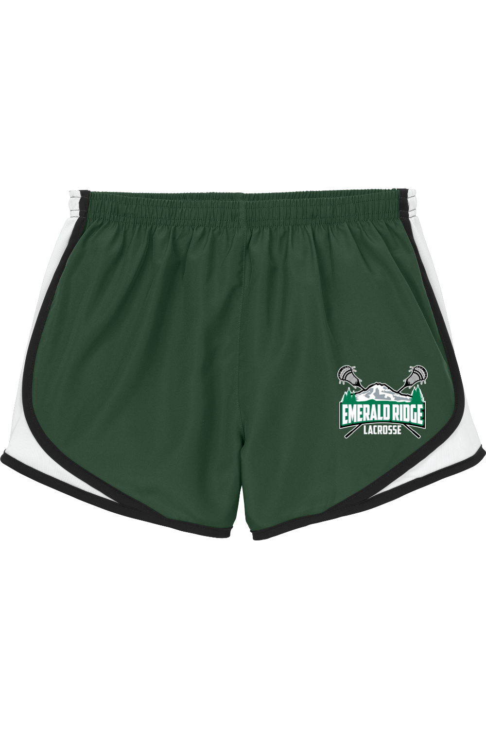 Emerald Ridge Lacrosse Adult Athletic Women's Shorts Signature Lacrosse