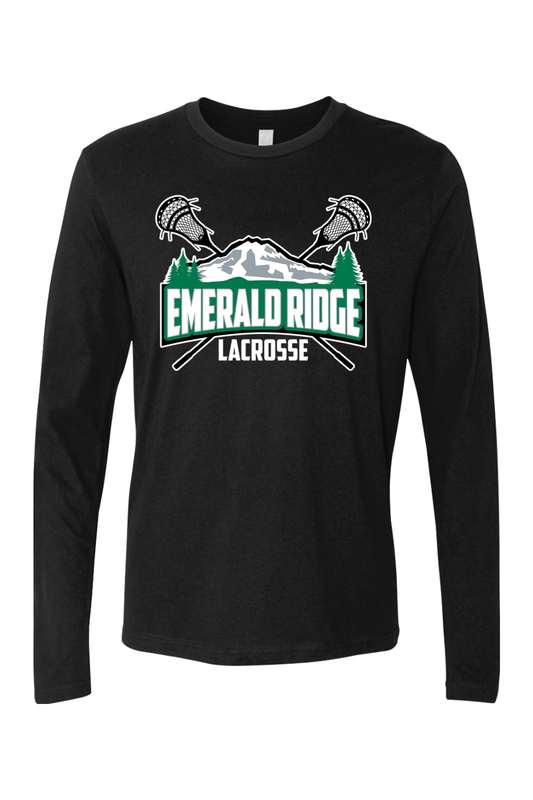 Emerald Ridge Lacrosse Adult Long Sleeve T-Shirt Signature Lacrosse