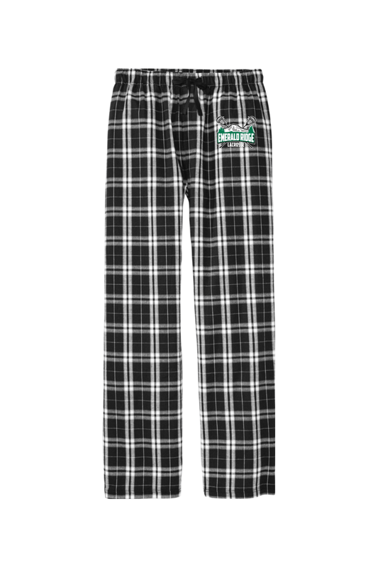 Emerald Ridge Lacrosse Adult Men's Flannel Plaid Pants Signature Lacrosse