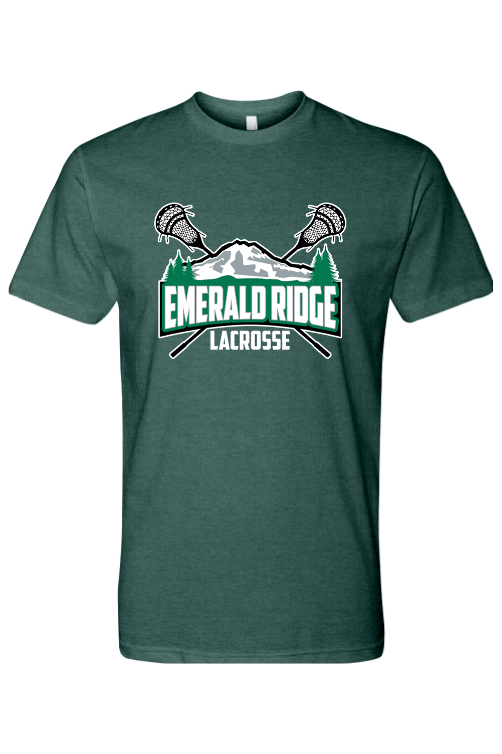 Emerald Ridge Lacrosse Adult Men's T-Shirt Signature Lacrosse