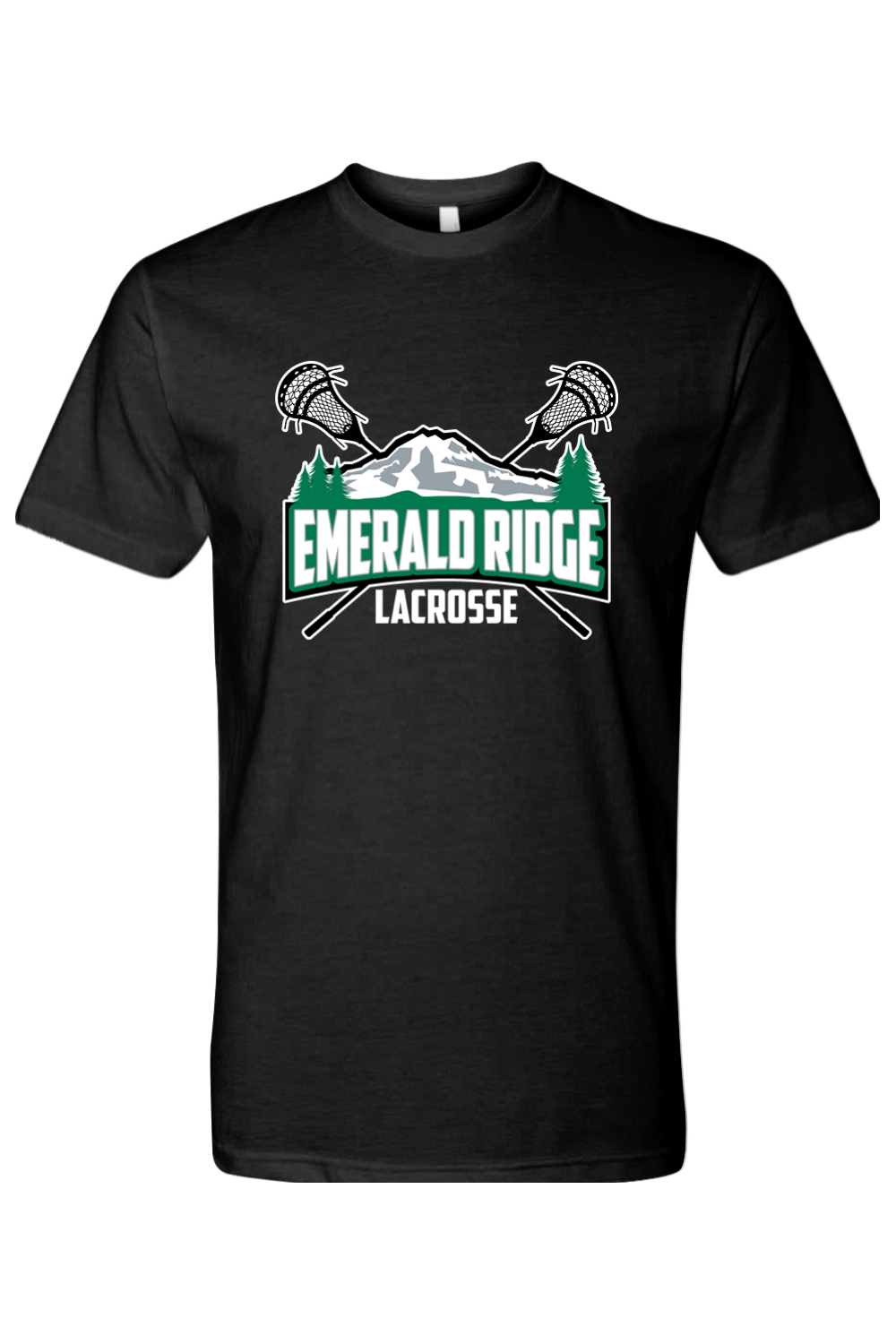 Emerald Ridge Lacrosse Adult Men's T-Shirt Signature Lacrosse