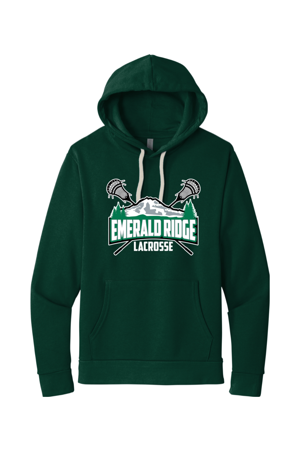 Emerald Ridge Lacrosse Adult Premium Lightweight Hoodie Signature Lacrosse