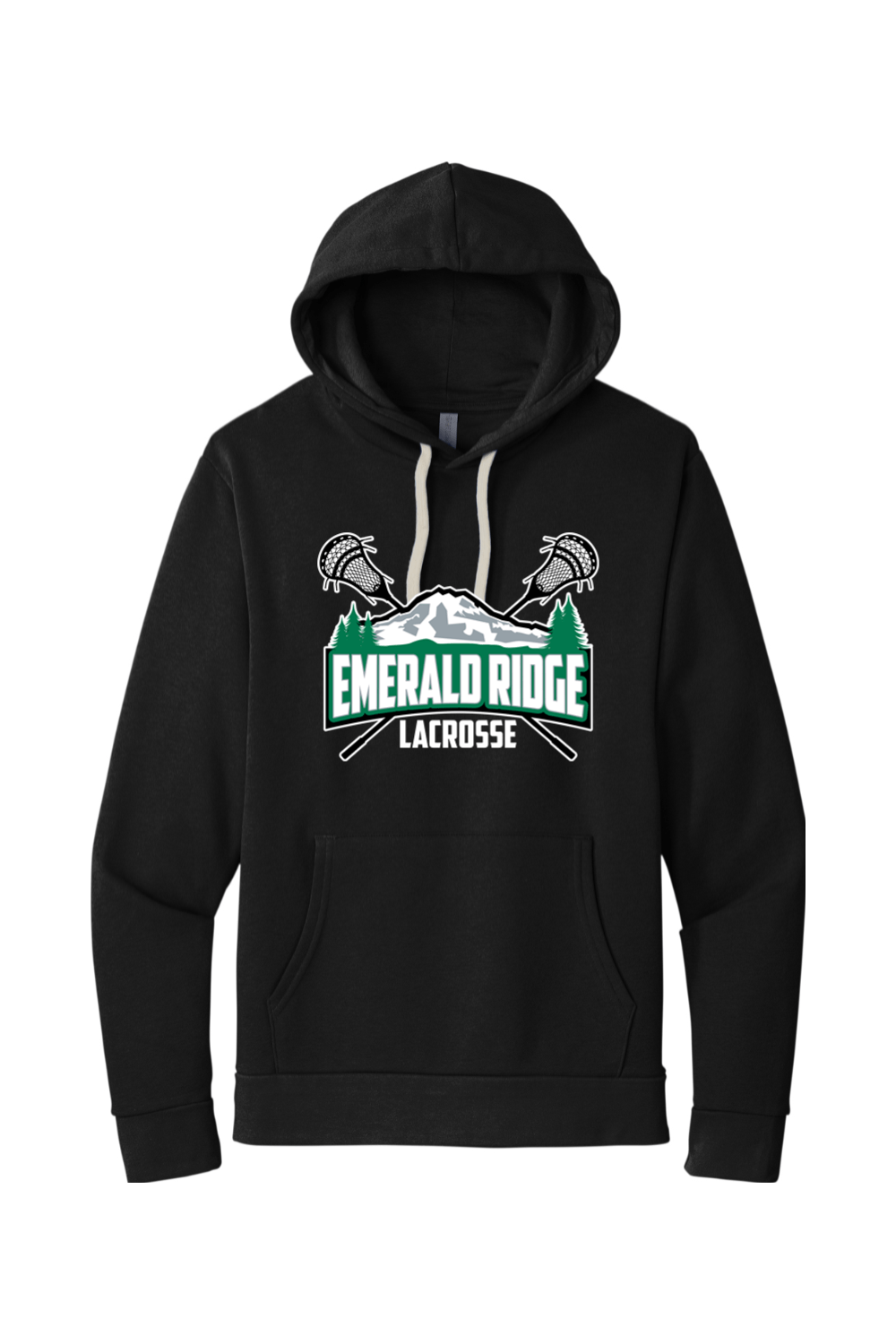 Emerald Ridge Lacrosse Adult Premium Lightweight Hoodie Signature Lacrosse