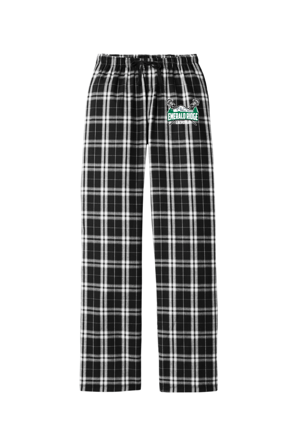Emerald Ridge Lacrosse Adult Women's Flannel Plaid Pants Signature Lacrosse