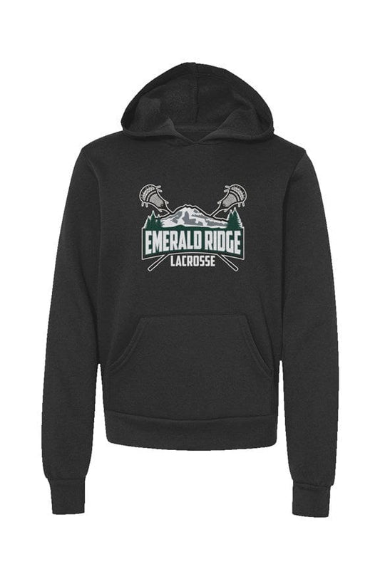 Emerald Ridge Lacrosse Premium Youth Hoodie Signature Lacrosse