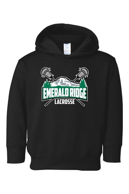 Emerald Ridge Lacrosse Toddler Fleece Hoodie Signature Lacrosse