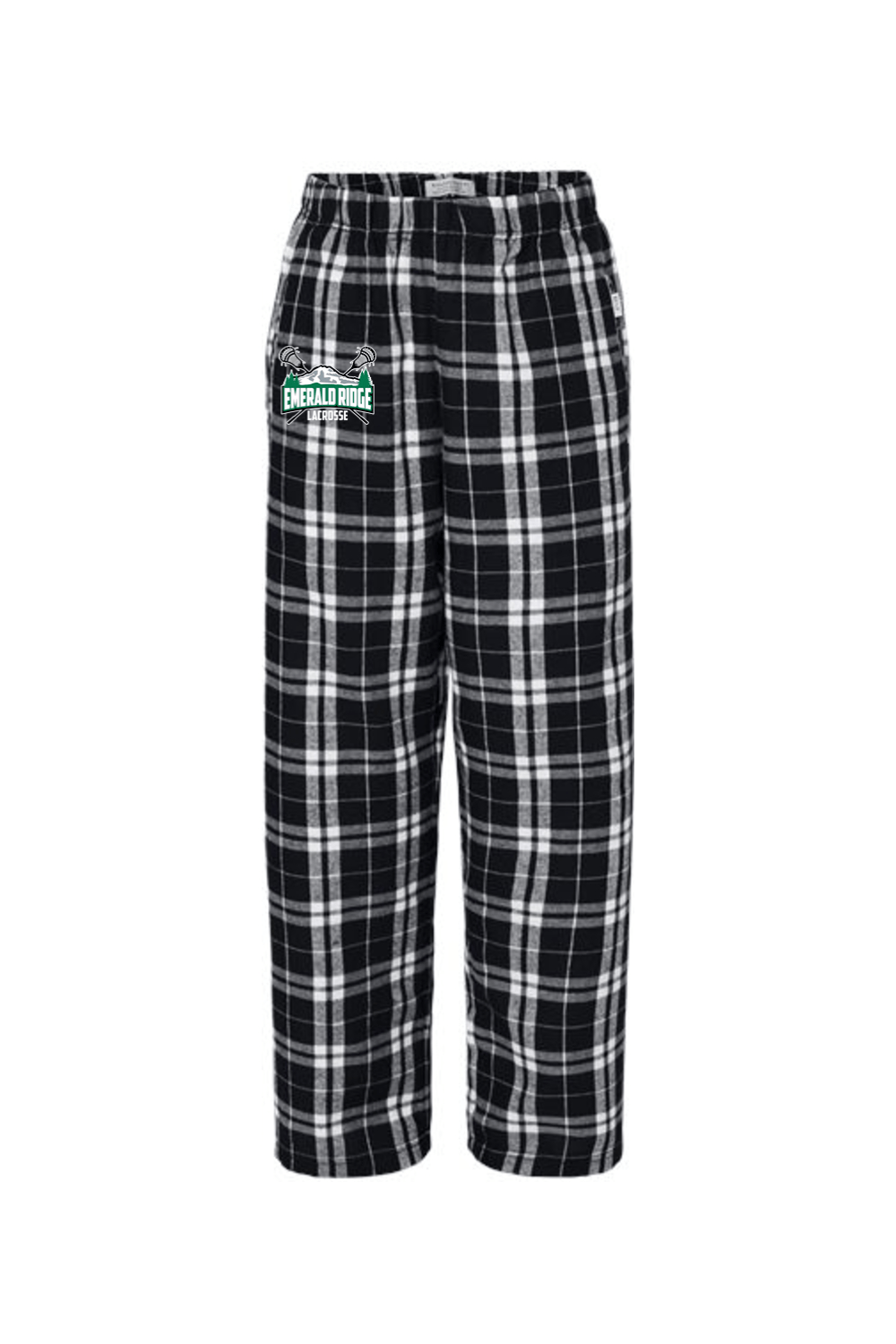 Emerald Ridge Lacrosse Youth Flannel Pants Signature Lacrosse