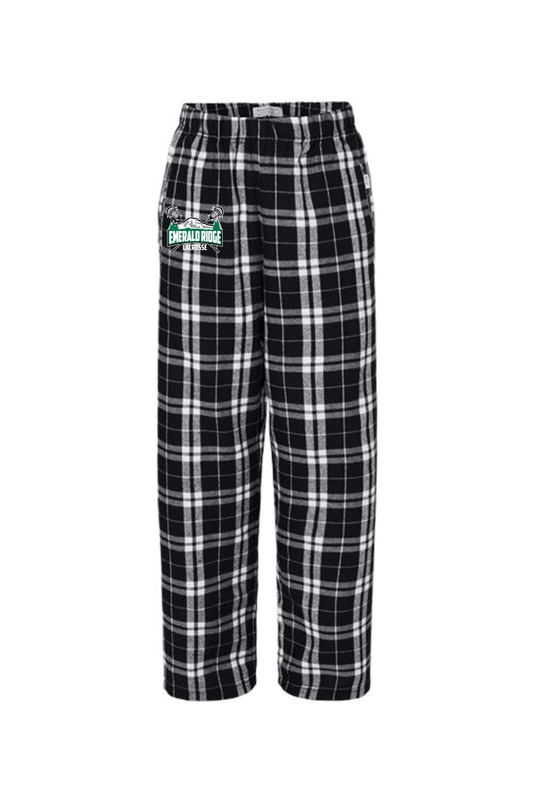 Emerald Ridge Lacrosse Youth Flannel Pants Signature Lacrosse