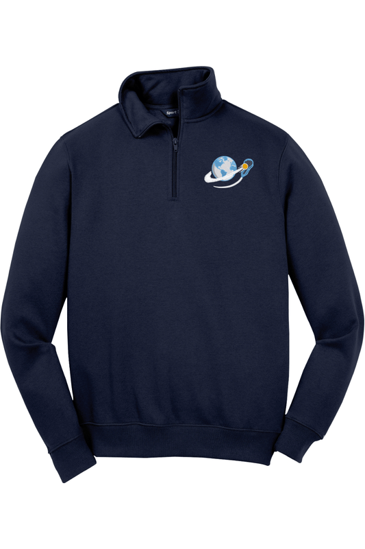 Empowered LC Adult Embroidered Quarter-Zip Pullover Signature Lacrosse