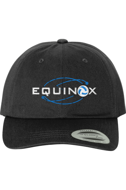 Equinox Volleyball Embroidered Dad Hat Signature Lacrosse