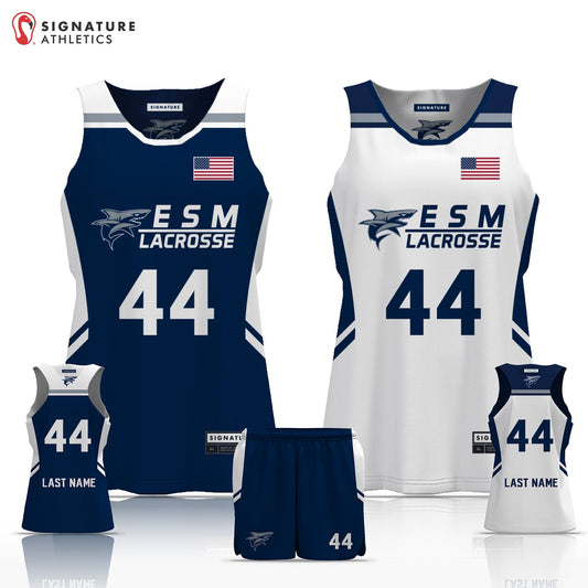 ESMC Lacrosse Women's 2 Piece Player Game Package: 2nd Grade Signature Lacrosse