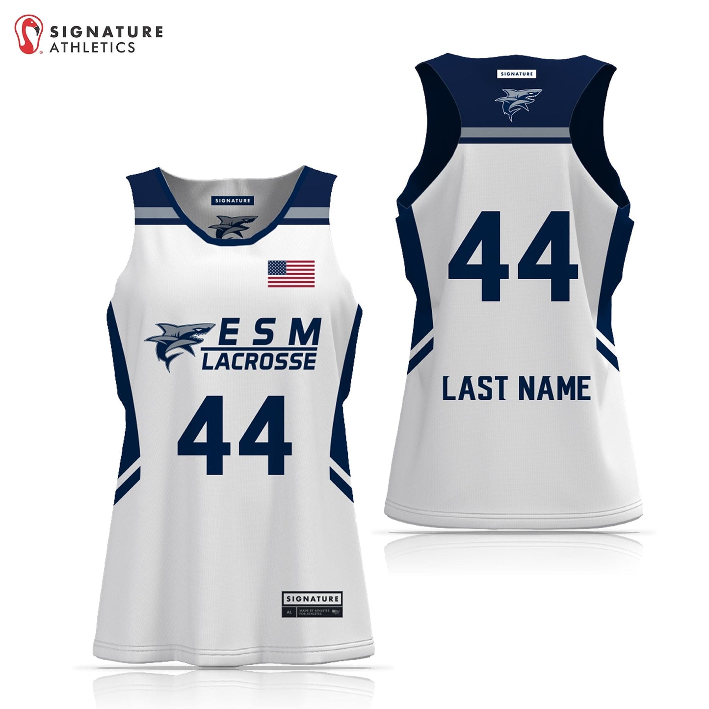 ESMC Lacrosse Women's 2 Piece Player Game Package Signature Lacrosse