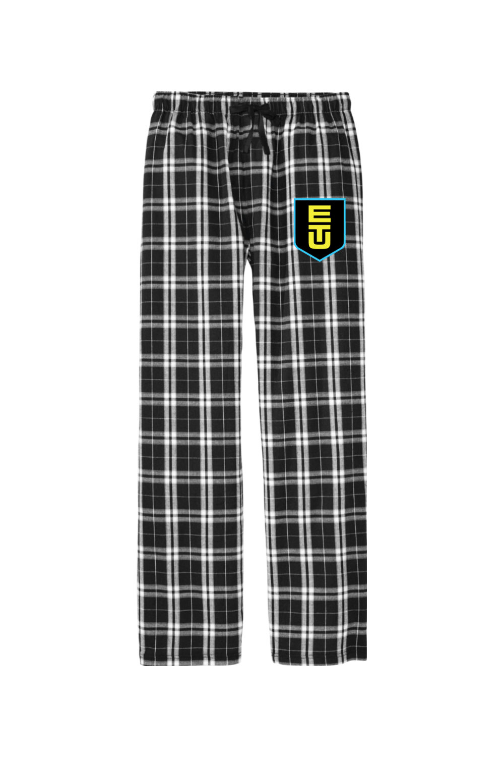 ETU Soccer Adult Men's Flannel Plaid Pants Signature Lacrosse