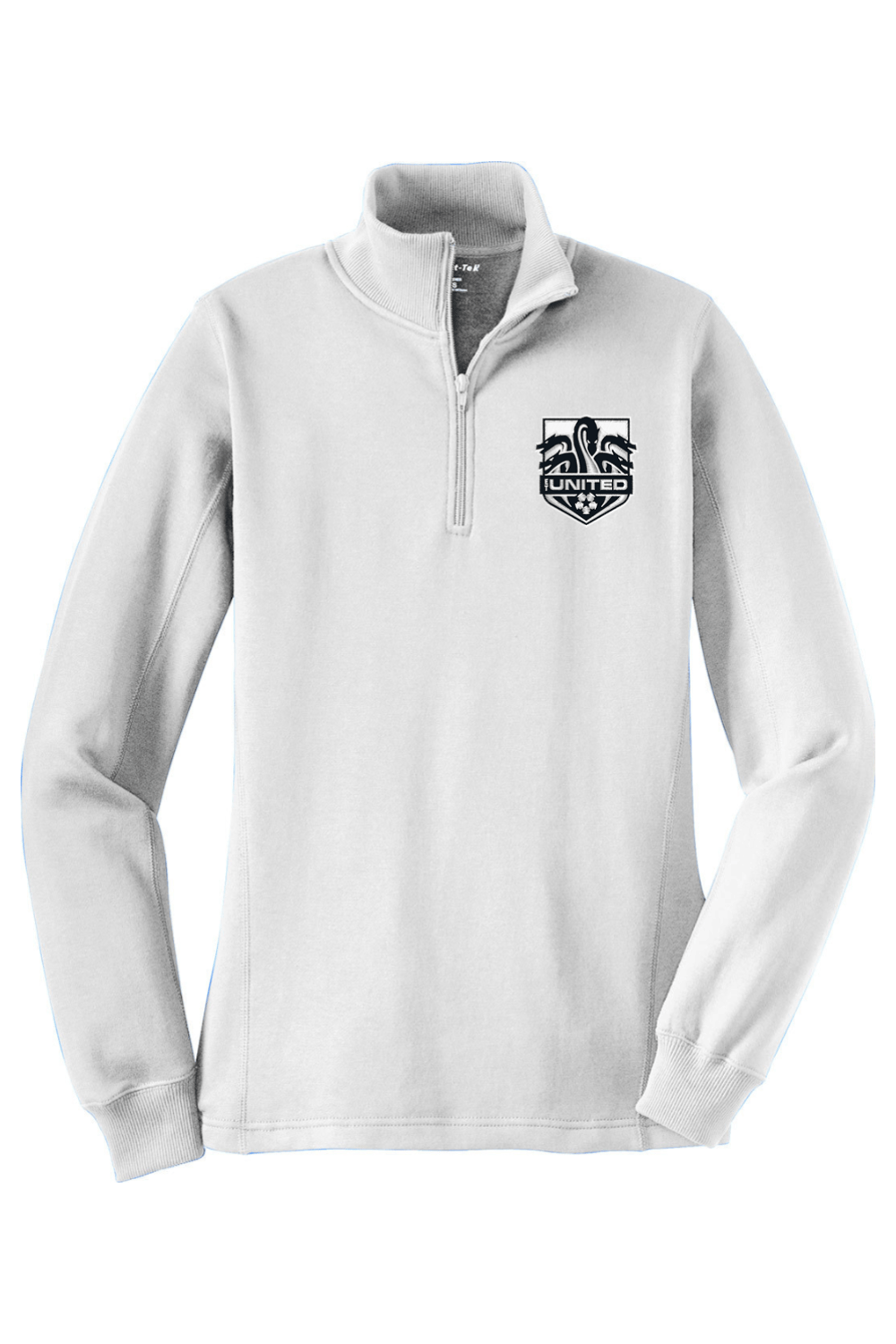 ETU Soccer Adult Women's Embroidered Quarter-Zip Pullover Signature Lacrosse