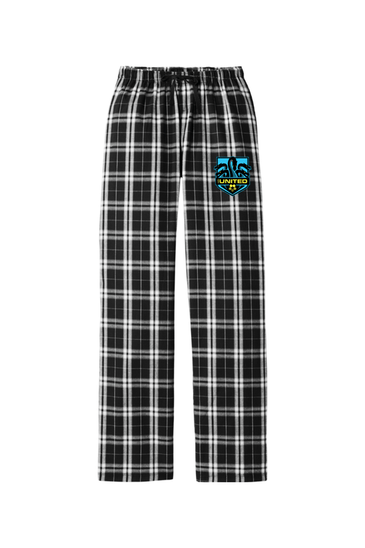 ETU Soccer Adult Women's Flannel Plaid Pants Signature Lacrosse