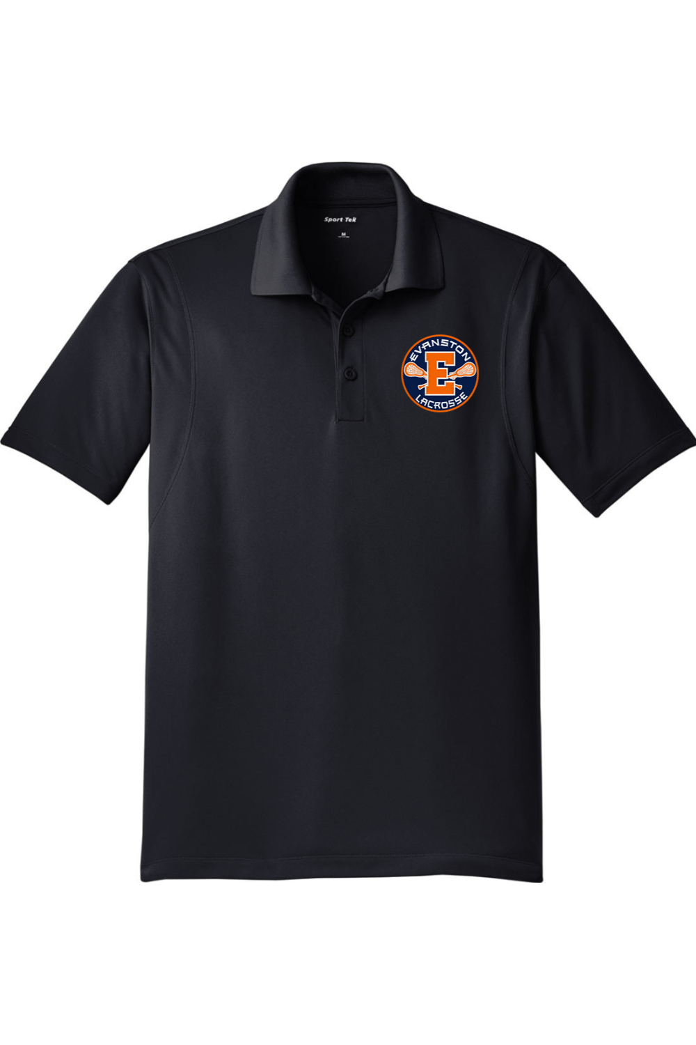 Evanston YLC Adult Embroidered Athletic Polo Signature Lacrosse