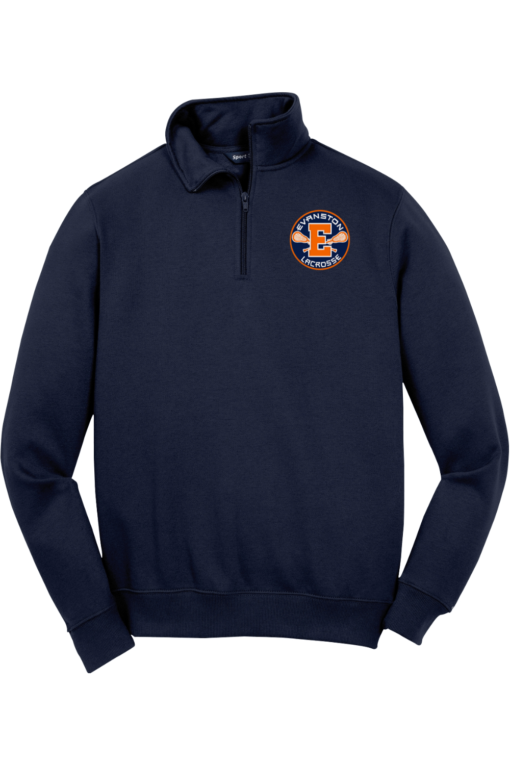 Evanston YLC Adult Embroidered Quarter-Zip Pullover Signature Lacrosse