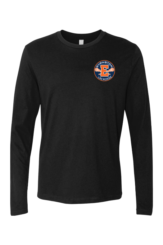 Evanston YLC Adult Long Sleeve T-Shirt Signature Lacrosse