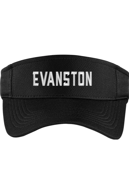 Evanston YLC Embroidered Visor Signature Lacrosse