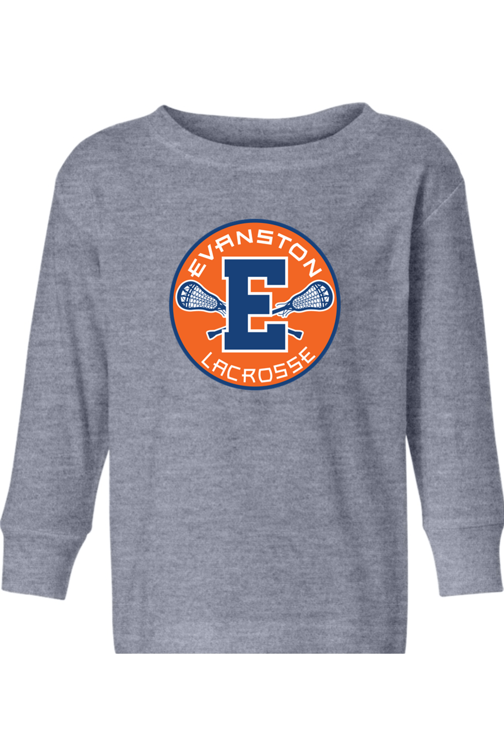 Evanston YLC Toddler Long Sleeve T-Shirt Signature Lacrosse