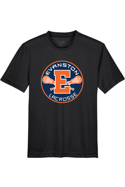 Evanston YLC Youth Athletic T-Shirt Signature Lacrosse