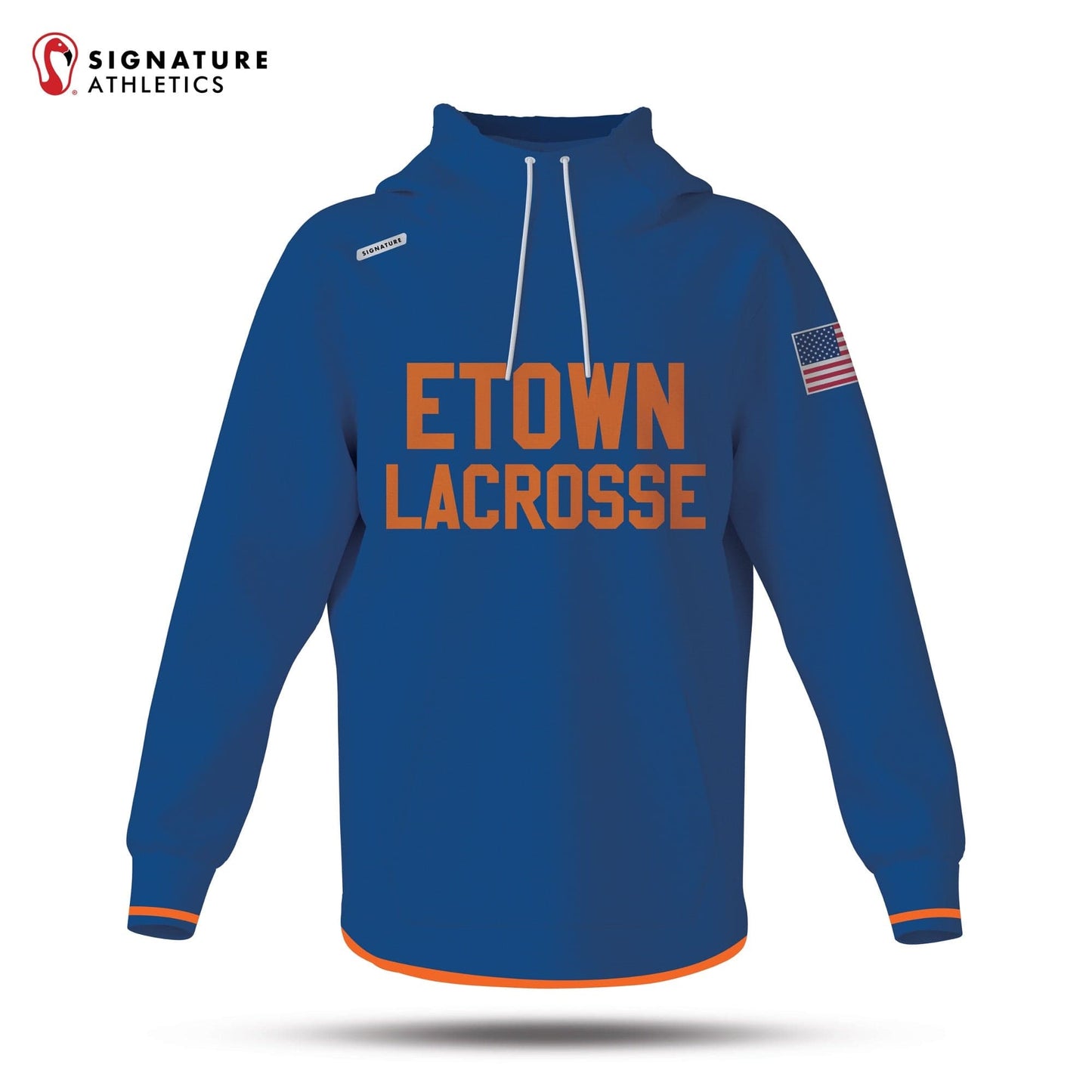 Evanston Youth Lacrosse Men's Pro Dye Sub Scuba Hoodie Signature Lacrosse