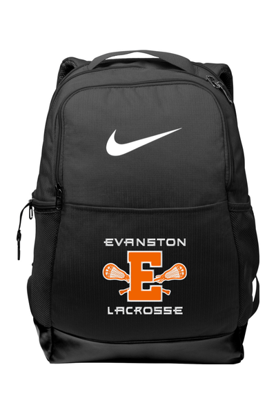 lacrosse nike backpack Zone (34L) SECURE exterior pockets and stick storage slot West LA Wolves Lacrosse Nike