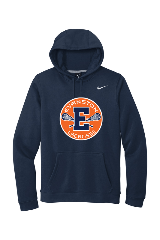 Evanston Youth Lacrosse Nike Club Fleece Pullover Hoodie Signature Lacrosse
