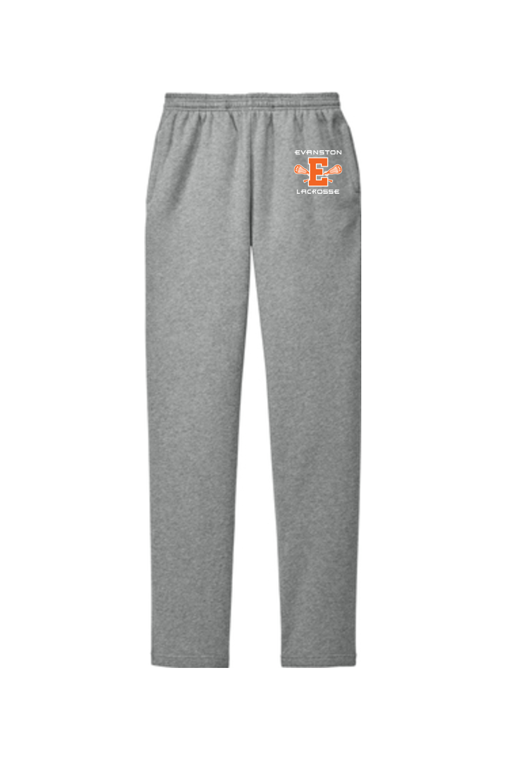 Evanston Youth Lacrosse Sport-Tek Open Bottom Sweatpant Signature Lacrosse