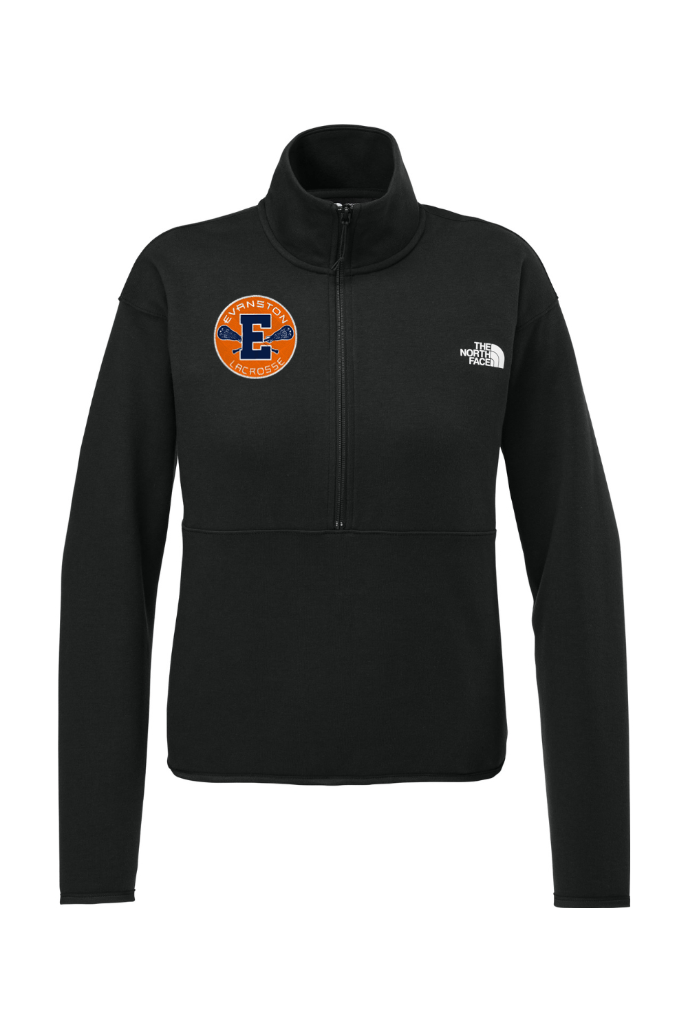 Evanston Youth Lacrosse The North Face Women's Double-Knit 1/2-Zip Fleece Signature Lacrosse