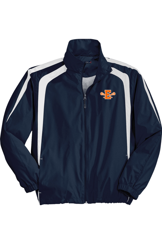 Evanston Youth LC Sport-Tek Colorblock Raglan Jacket Signature Lacrosse