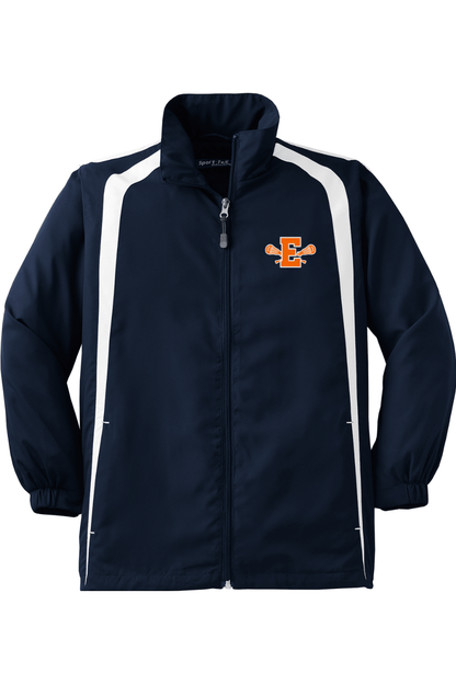 Evanston Youth LC Sport-Tek® Youth Colorblock Raglan Jacket Signature Lacrosse