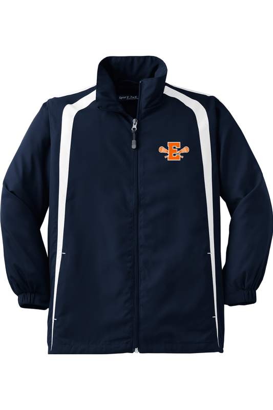 Evanston Youth LC Sport-Tek® Youth Colorblock Raglan Jacket Signature Lacrosse