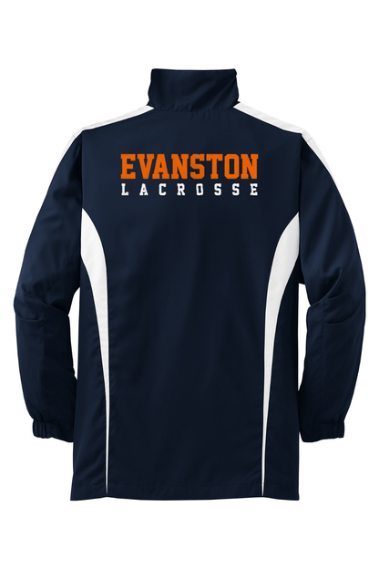 Evanston Youth LC Sport-Tek® Youth Colorblock Raglan Jacket Signature Lacrosse